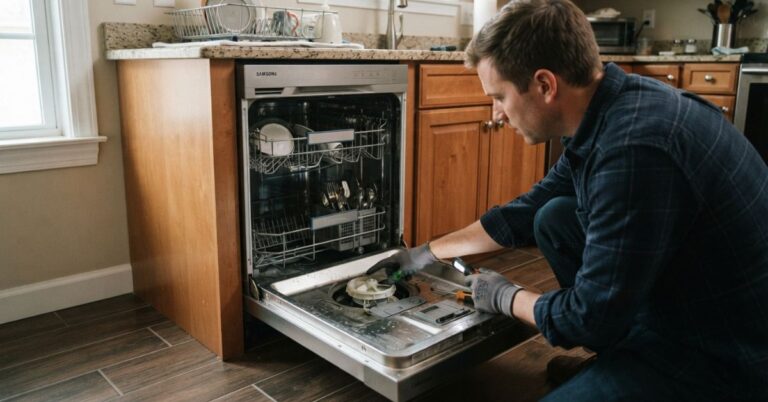 Samsung Dishwasher Is Noisy