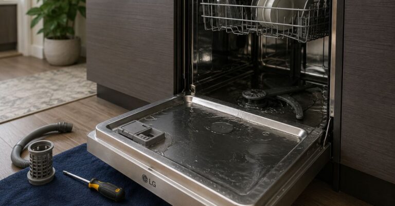LG Dishwasher Is Not Draining