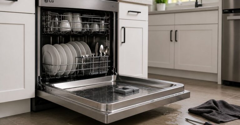 LG Dishwasher Leaking