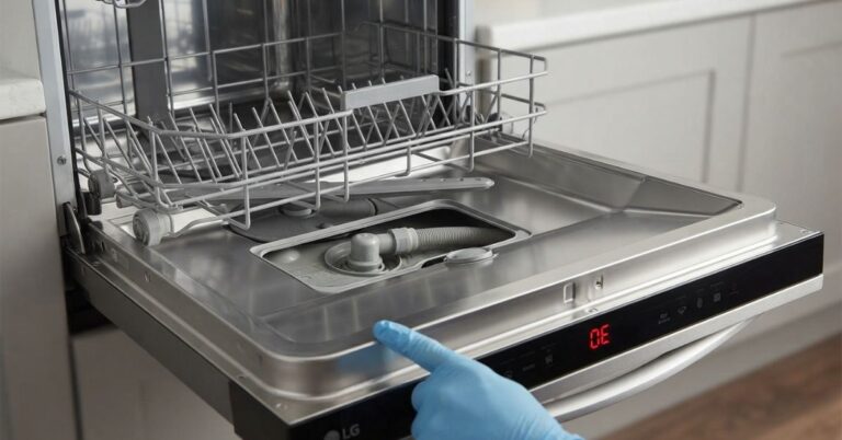 LG Dishwasher OE Error Code