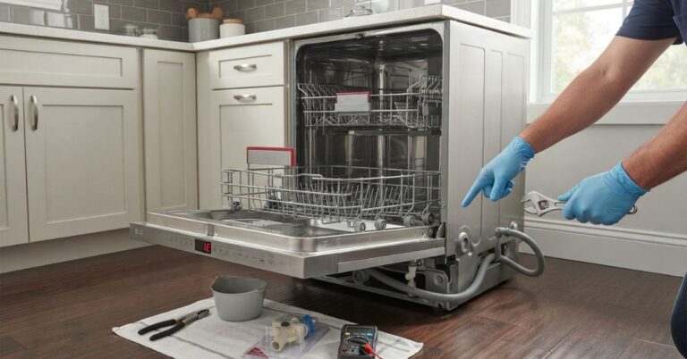 LG Dishwasher IE Error Code