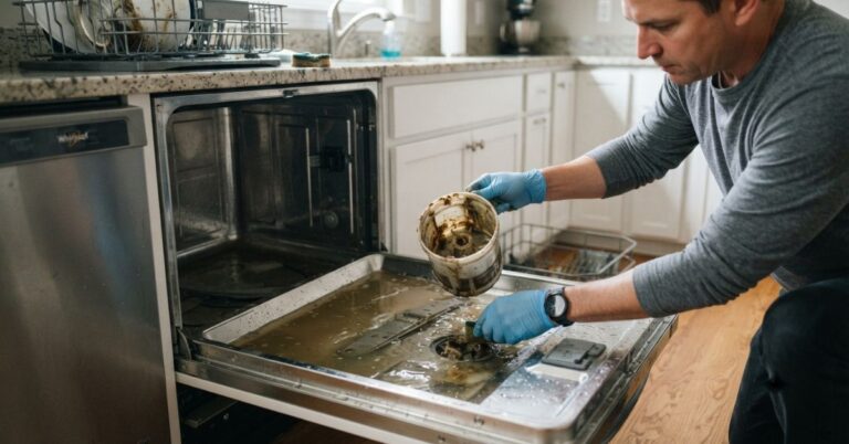 Whirlpool Dishwasher Isn't Draining