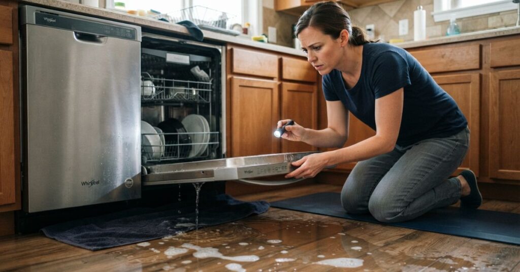 Whirlpool Dishwasher Leaking