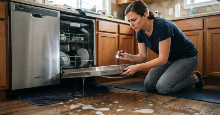Whirlpool Dishwasher Leaking