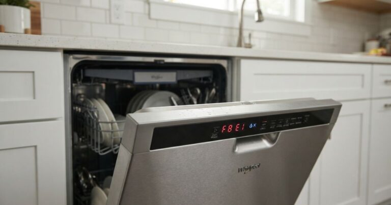 Whirlpool Dishwasher Error Codes