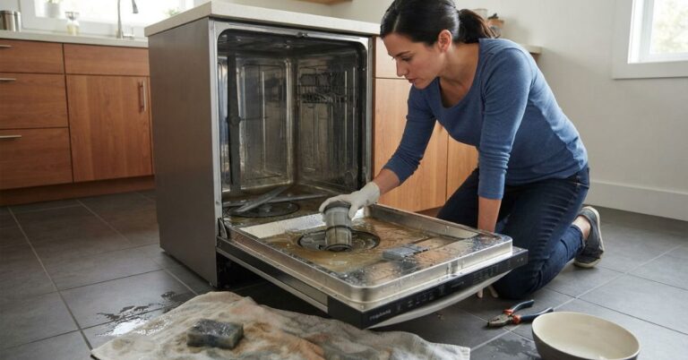 Frigidaire Dishwasher Isn't Draining