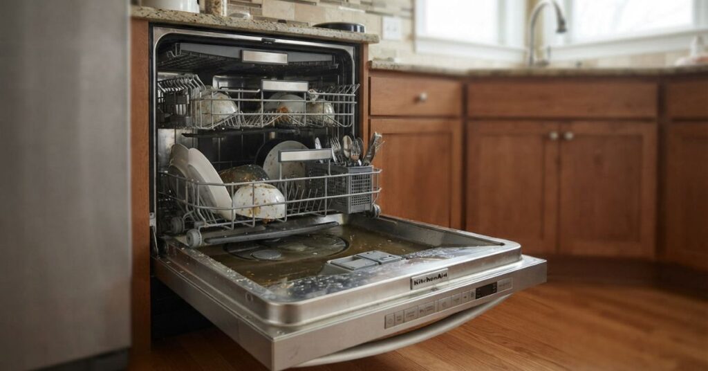KitchenAid Dishwasher Not Draining