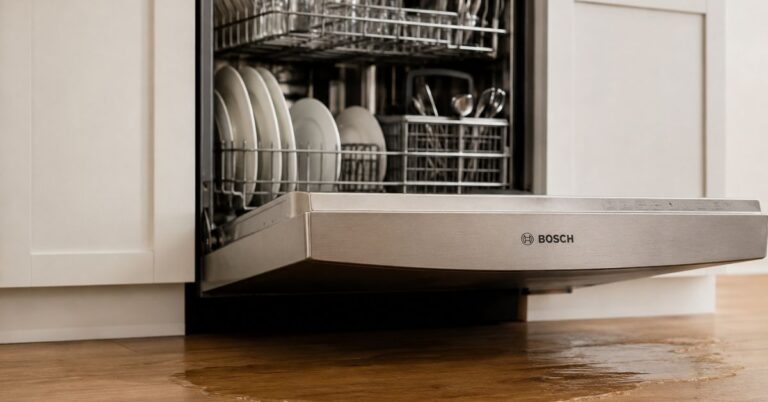 Bosch Dishwasher Leaking